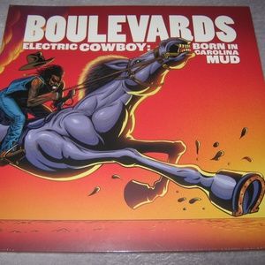Boulevards “Electric Cowboy: Born in Carolina Mud” Vinyl Album NWT
